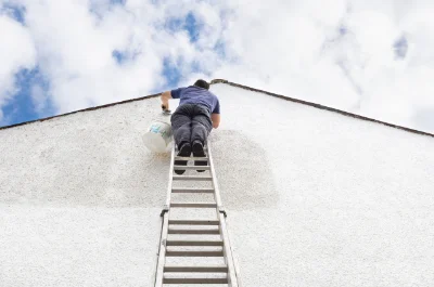 Peinture extérieure à Gellainville — façades et ravalement
